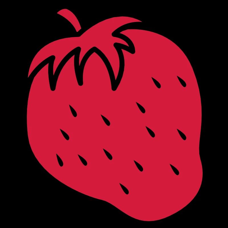 ERDBEERE einzigen Farbe