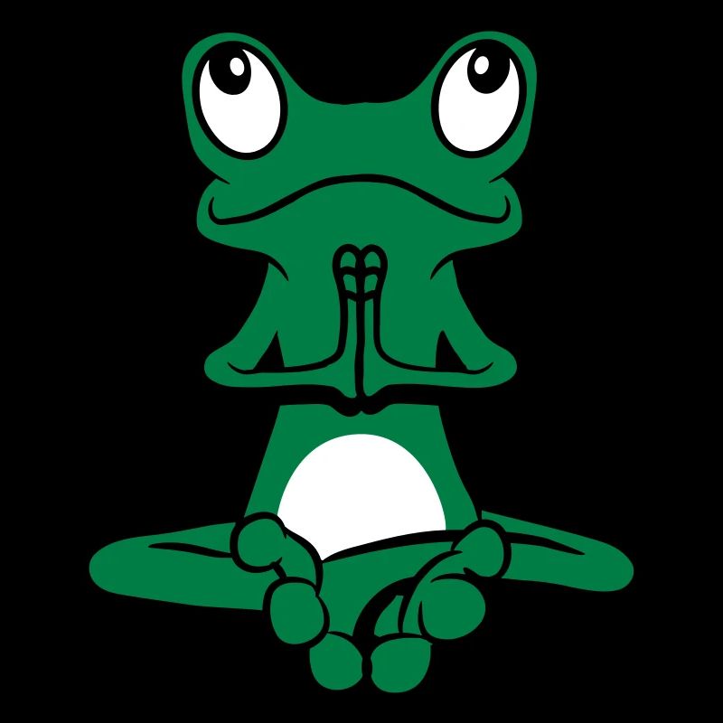 Frog meditation yoga