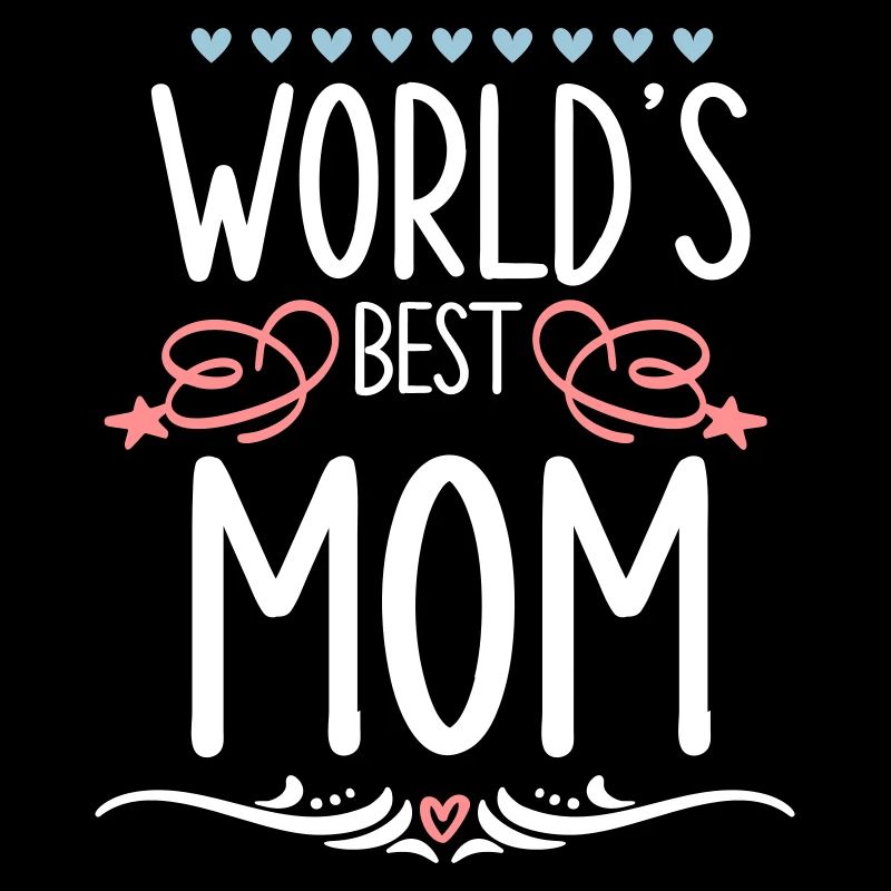 World´s Best Mom Muttertagsgeschenk Mami Mama Mom