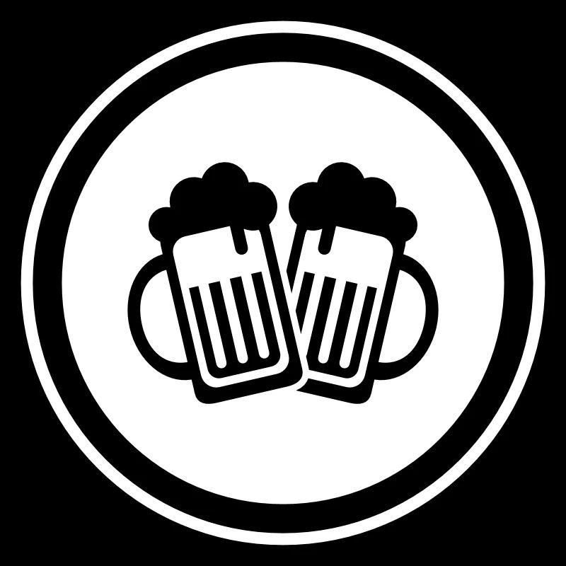 Bierglas Anstossen