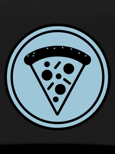 Pizza icon circle