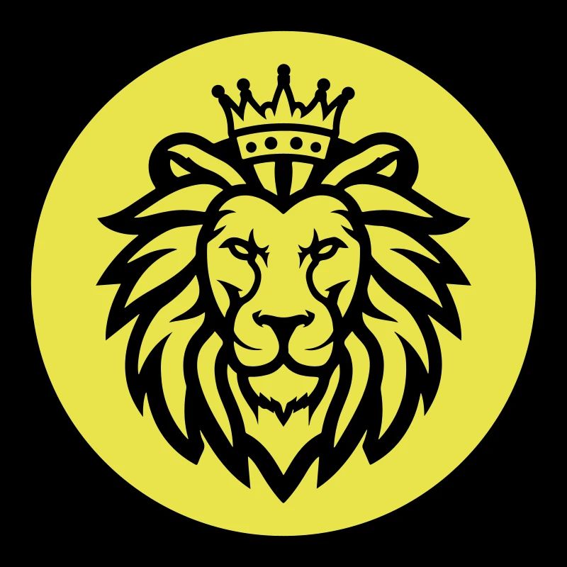 Lion Crown Symbol