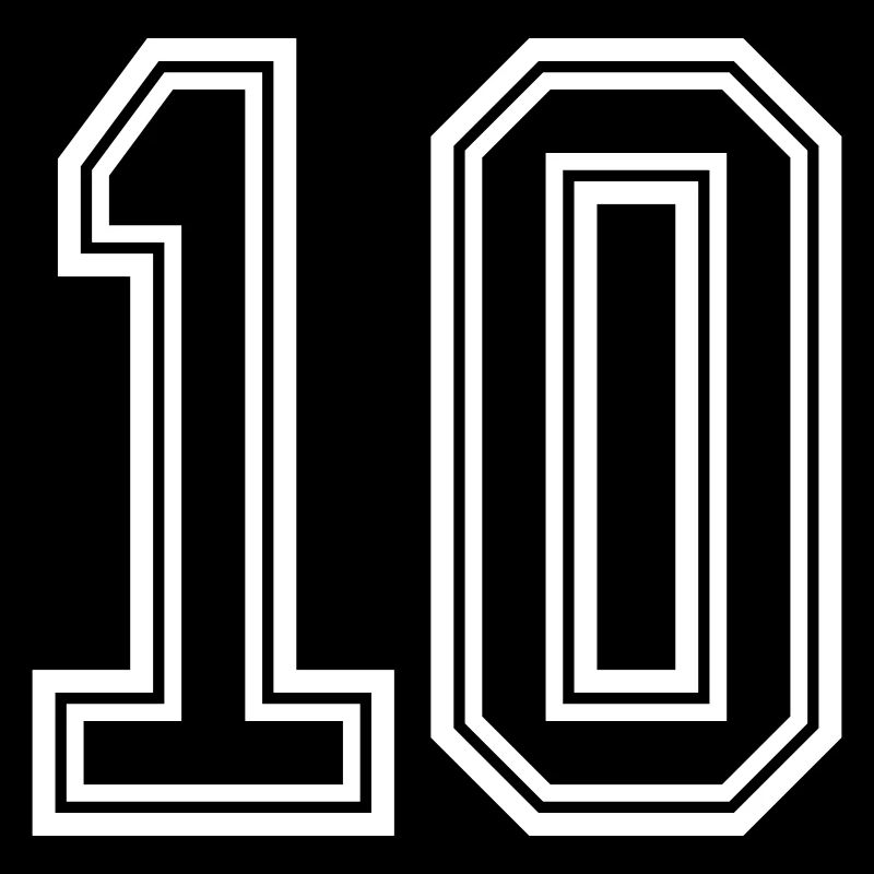 Symbole de 10 chiffres
