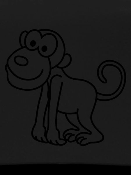 Affe Comic Tier
