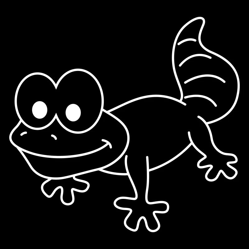 Gecko Comic Animal