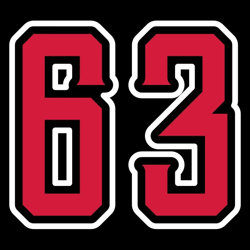 63 Number Symbol