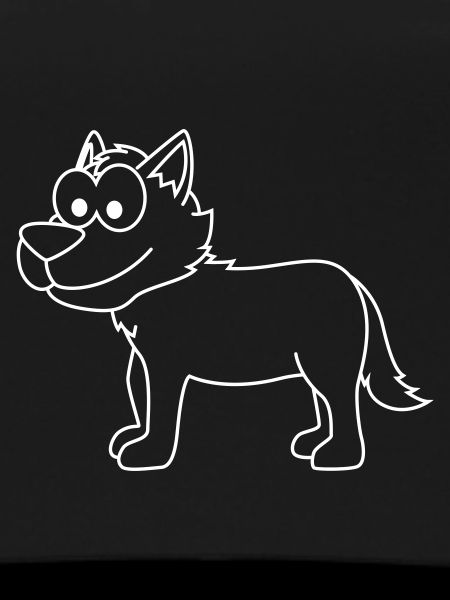 Wolf Comic Animal