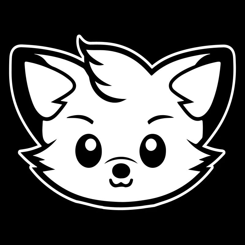 Fox Head Comic Mignon