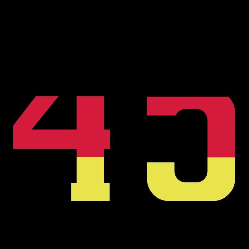 45 number symbol Germany