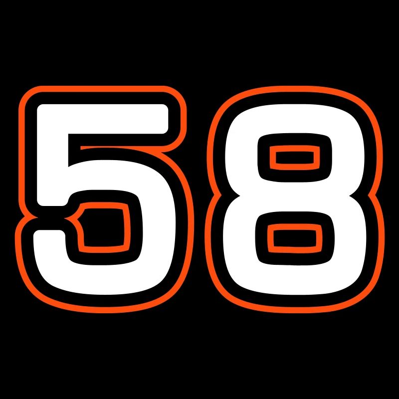 Symbole numérique 58