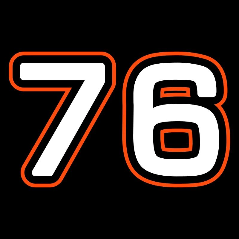Symbole numérique 76