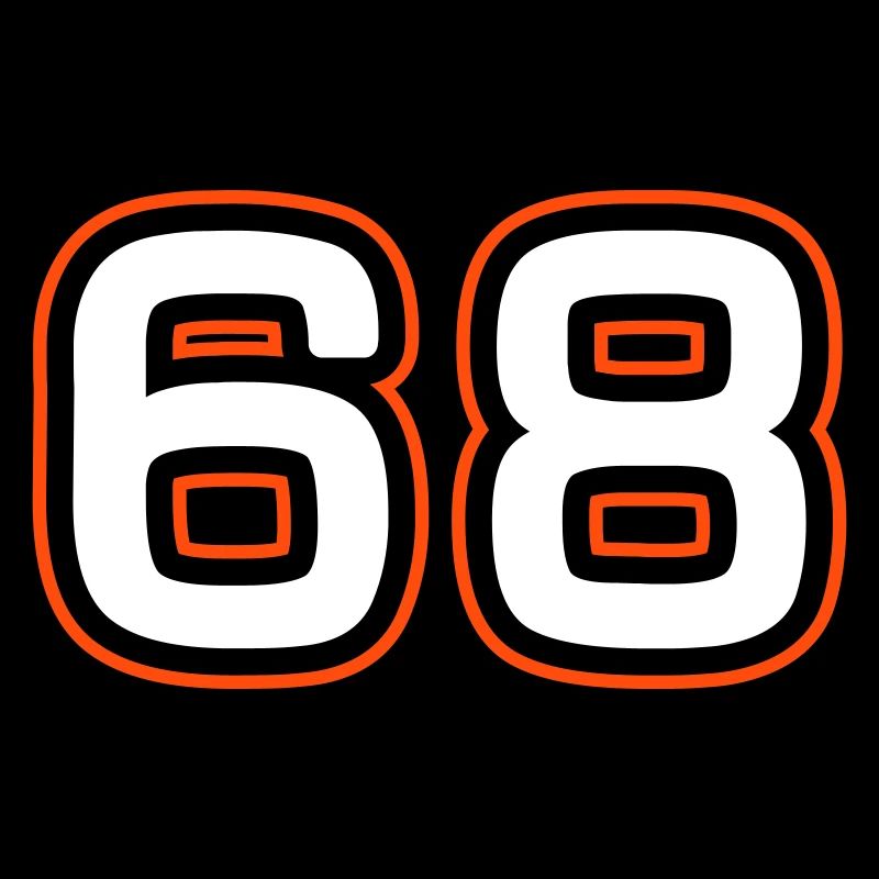 Symbole numérique 68
