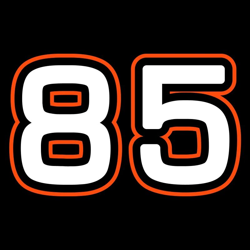 85 Zahl Symbol