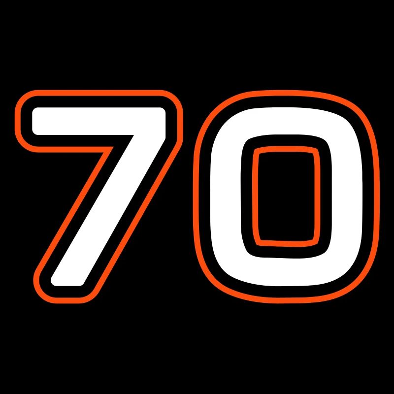 Symbole de 70 chiffres
