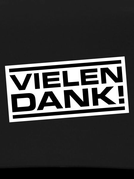 Vielen Dank Danke