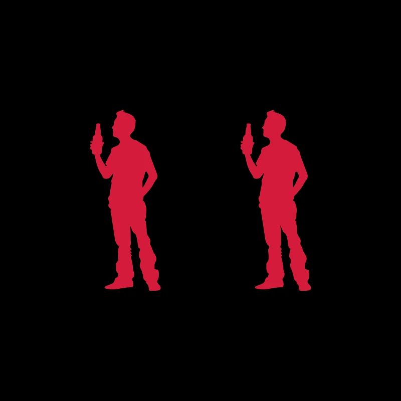 Drinking Party Silhouette
