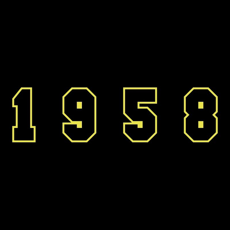 1958 Year Number