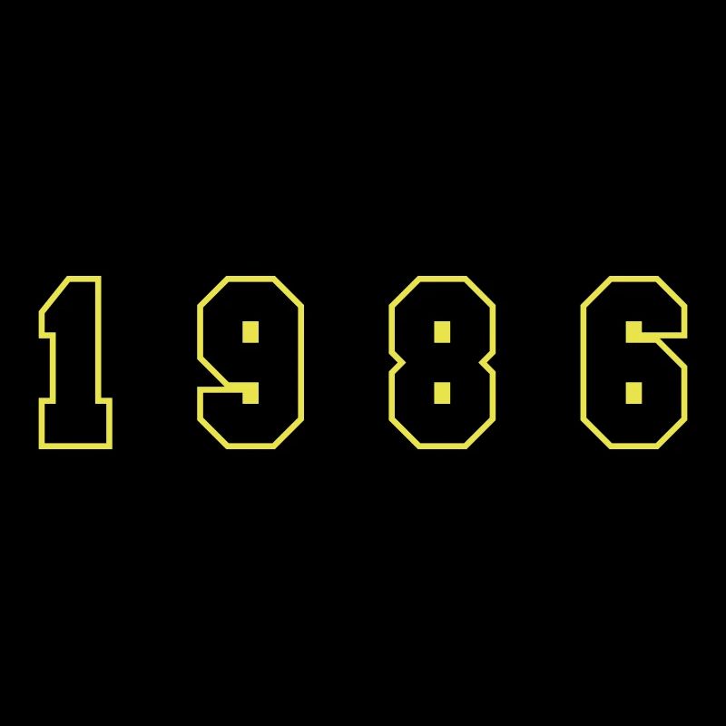 1986 Year Number
