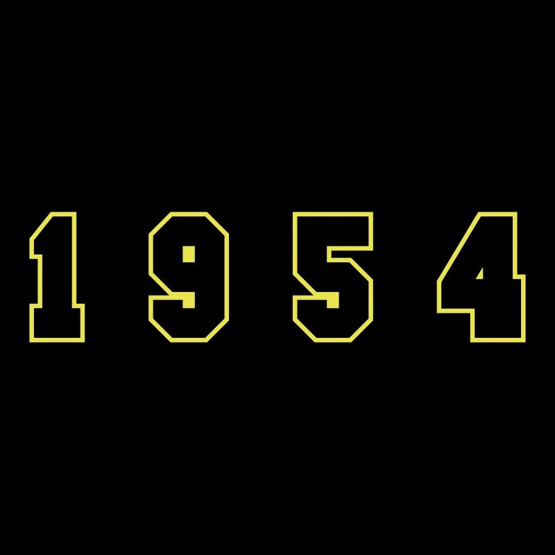 1954 Year Number