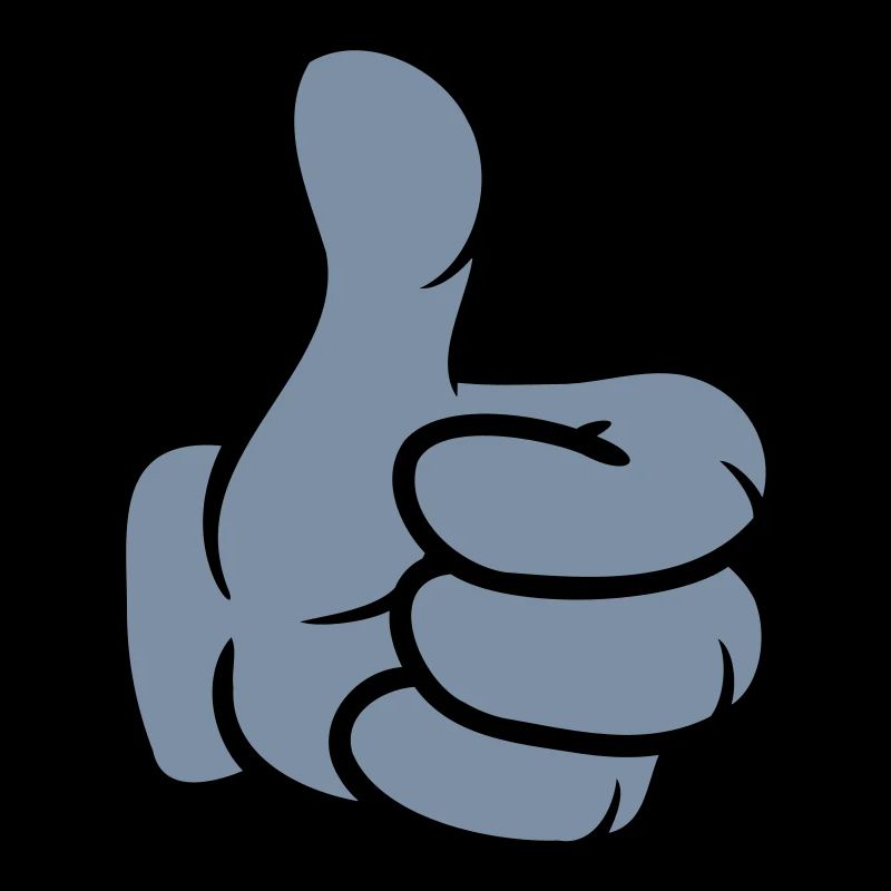 Comic Hand Thumbs Up