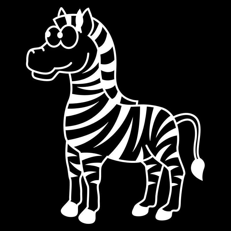 Zebra Comic Animal