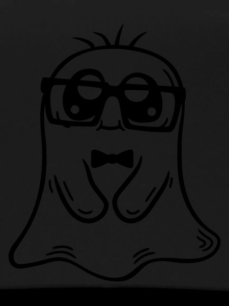 Friendly Nerd Ghost Comic