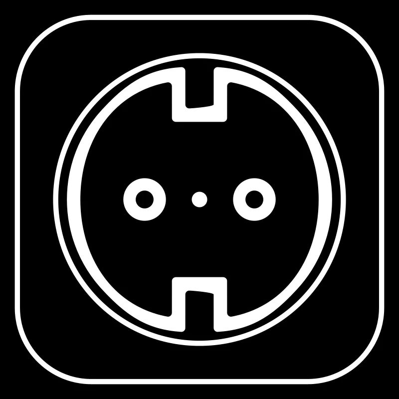 Steckdose Icon Elektriker
