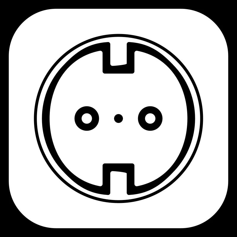 Steckdose Icon Elektriker