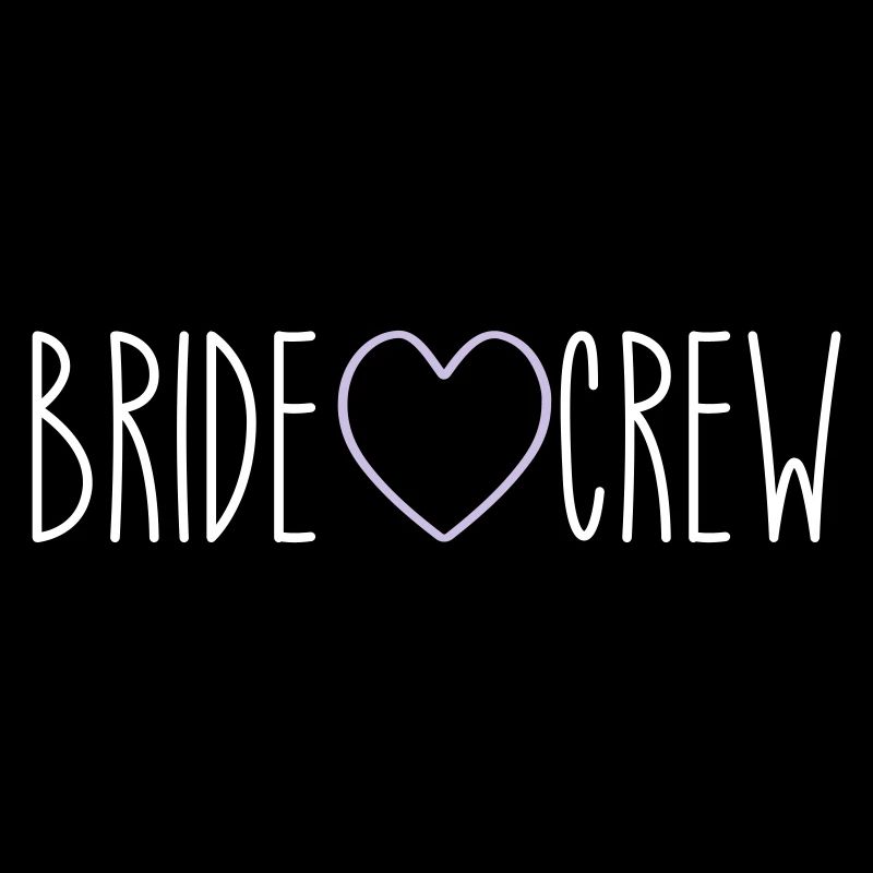 Bride Crew Herz