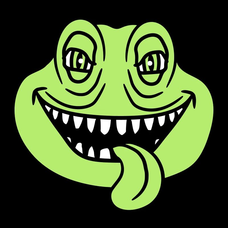 face head monster boese snake dangerous la