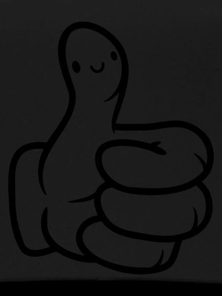 Cute Face Hand Thumb