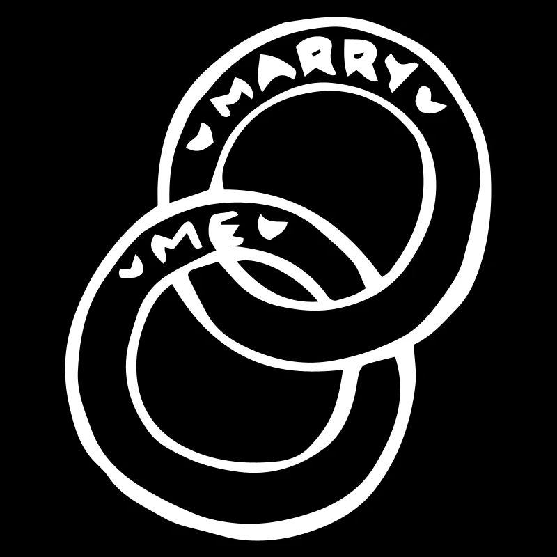 Marry me Marriage Proposal Wedding Gift Idea