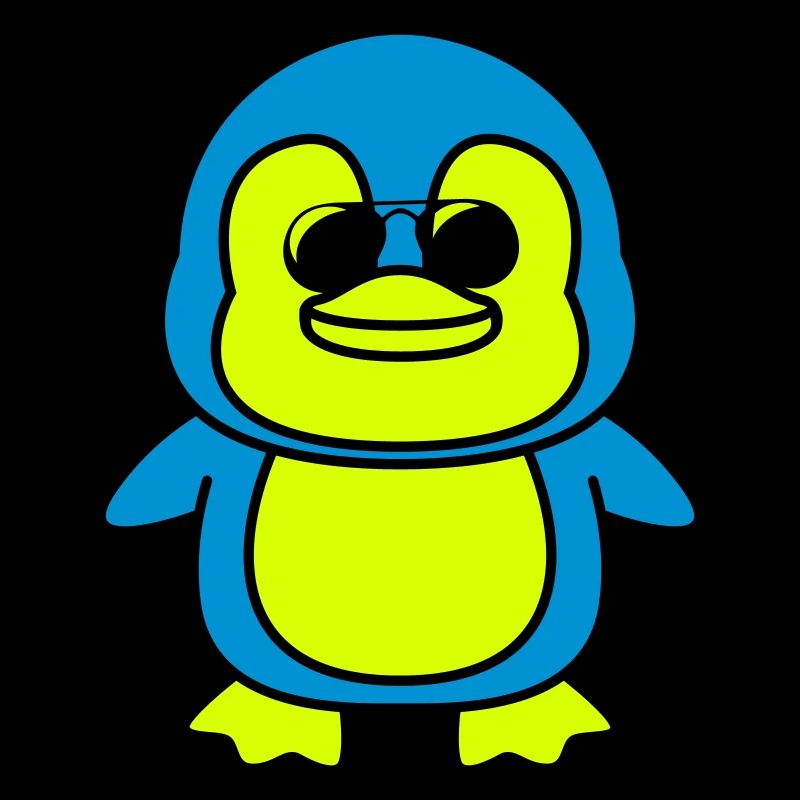 Pingouin Bande Dessinée Cool