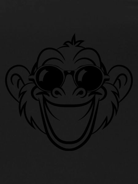 monkey laugh face