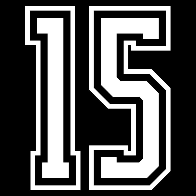 15 Zahl nummer