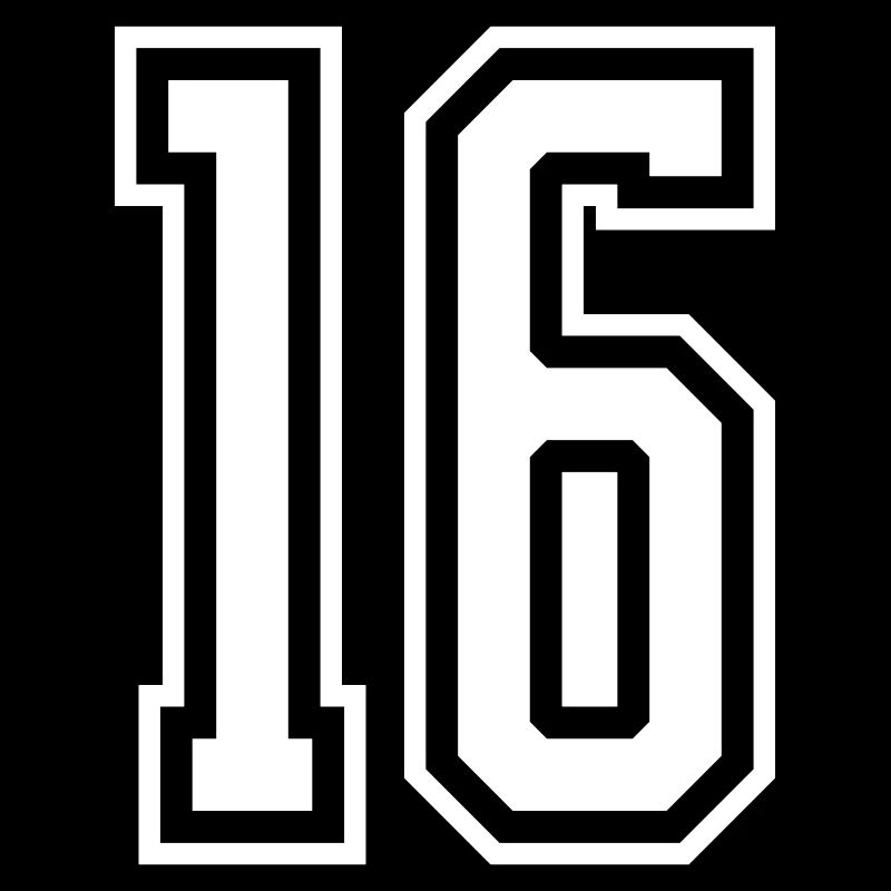 16 Zahl nummer