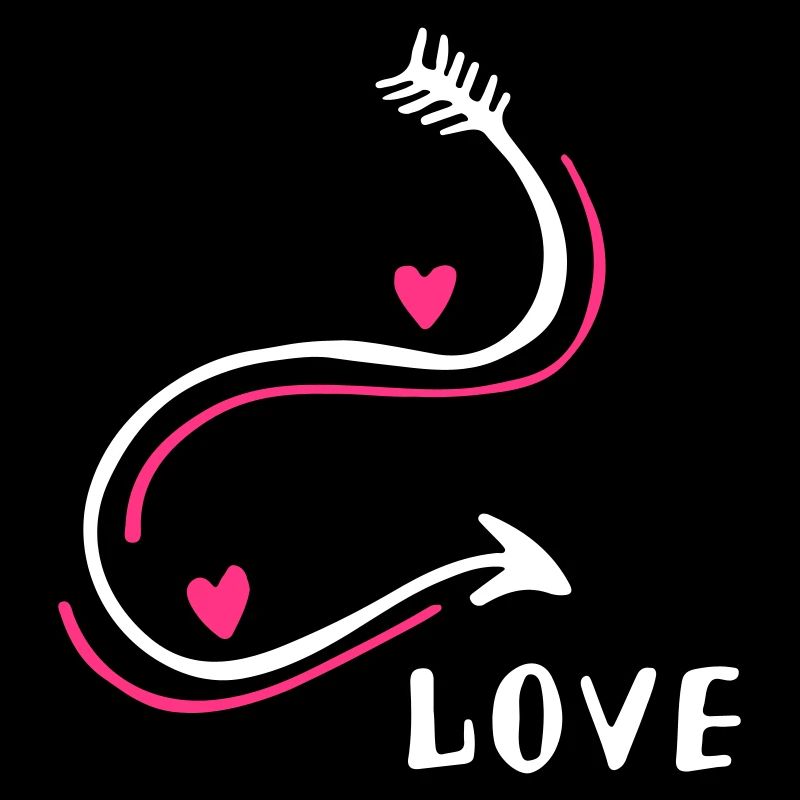 Amour Cœur Amour Cœurs Papillons dans l’estomac