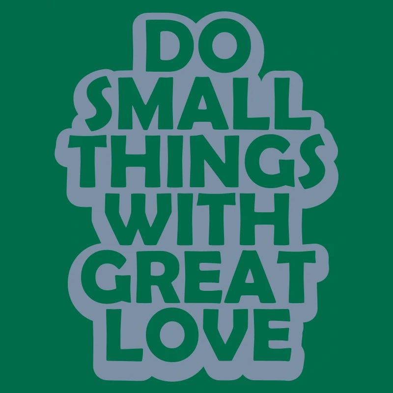 Zitat do small things