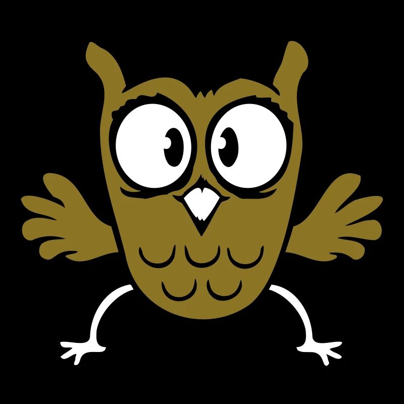 Owl Eagle Owl Jumps Funny, Jumping Jack Flies Flutters