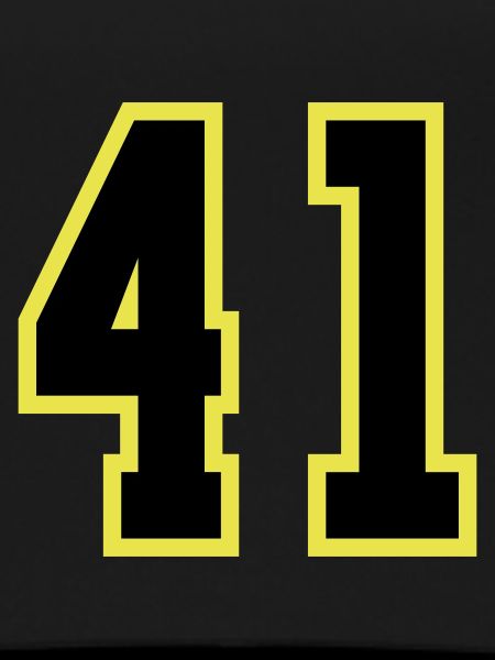 41 Number Jersey