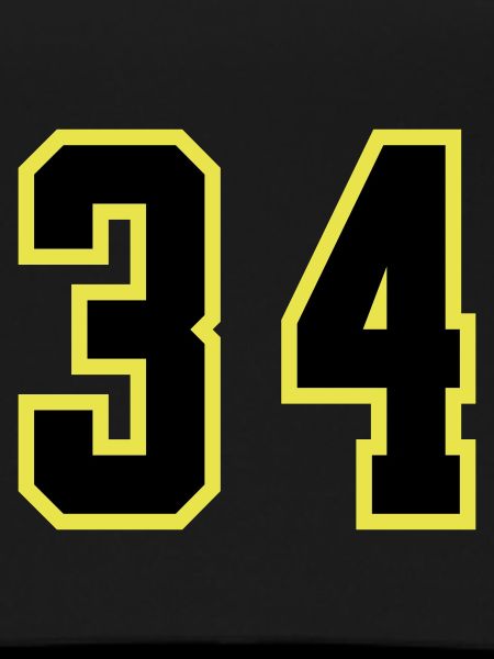 34 Number Jersey