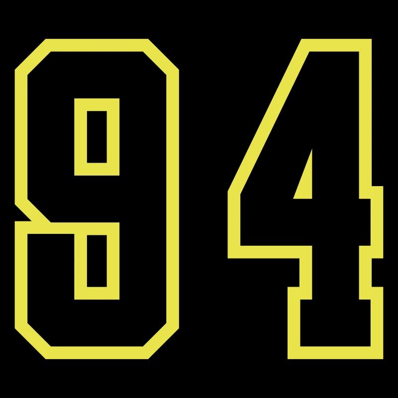Maillot à numéros 94