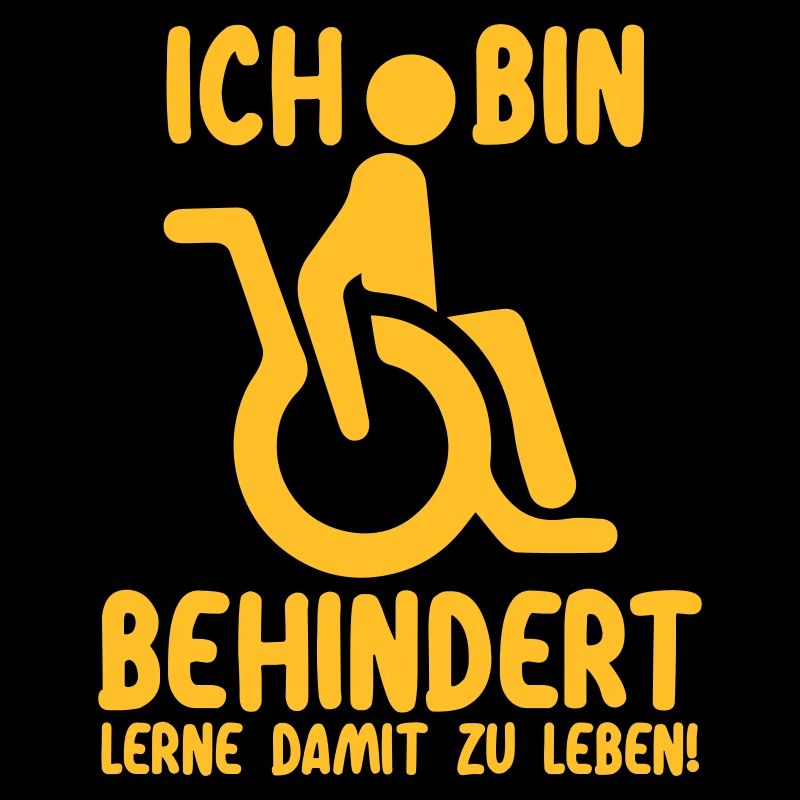 Ja, ich bin behindert | Rollstuhl Handicap