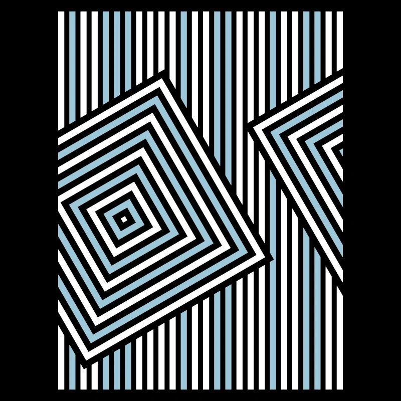Abstraktes Design Illusion