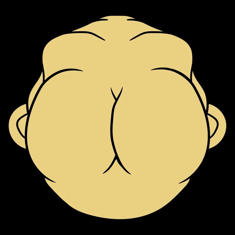 ass with ears face sexy butt ass id