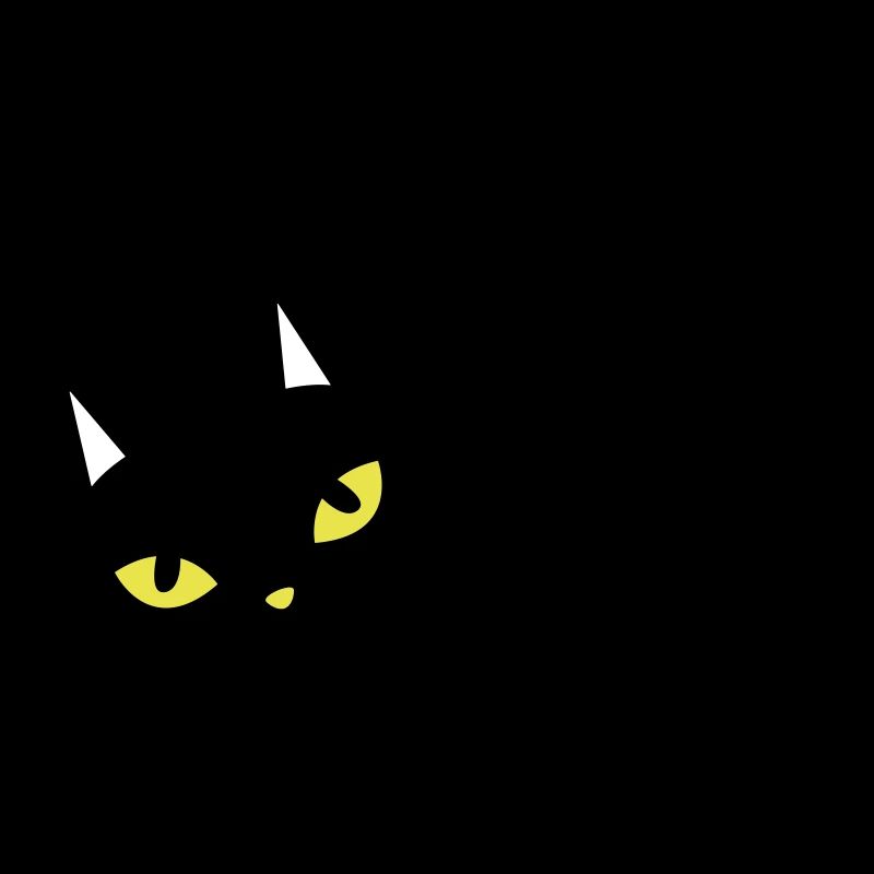 SCARY Halloween arqué le chat arrière