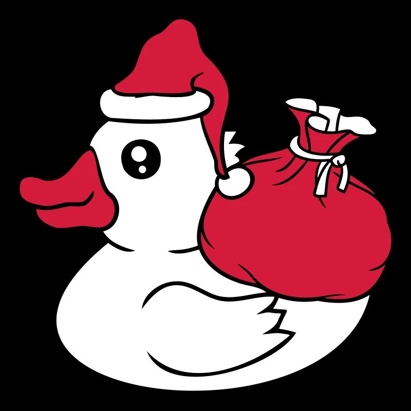 Chapeau de sac de canard Père Noël Noël Avent