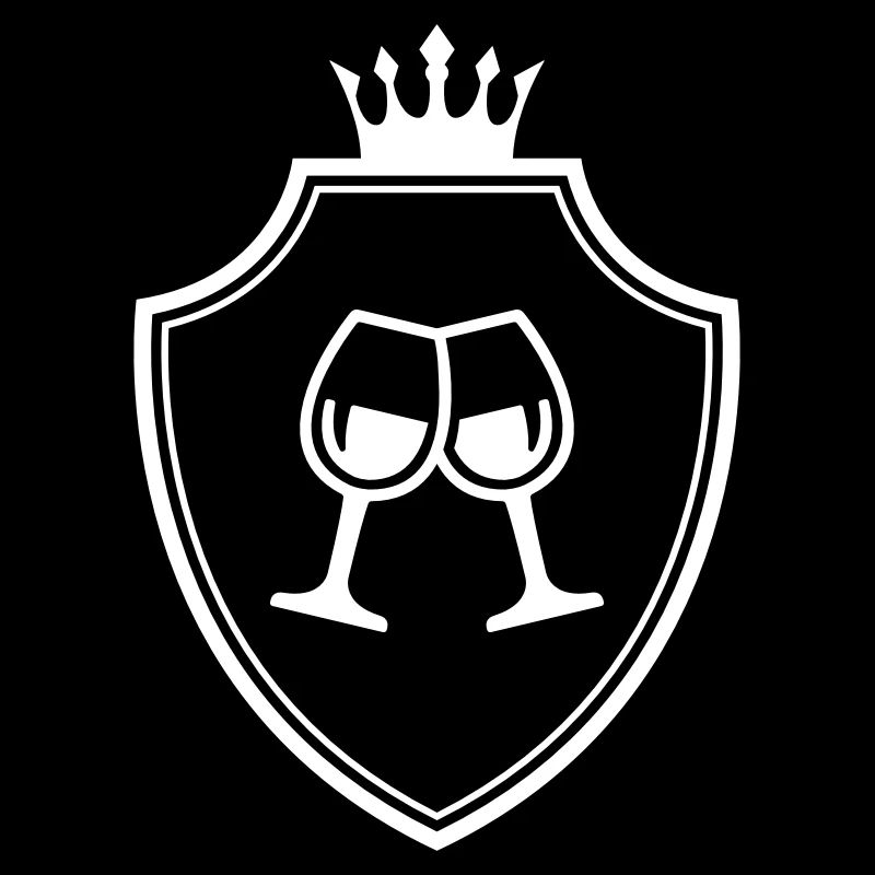 Wein Gläser Wappen