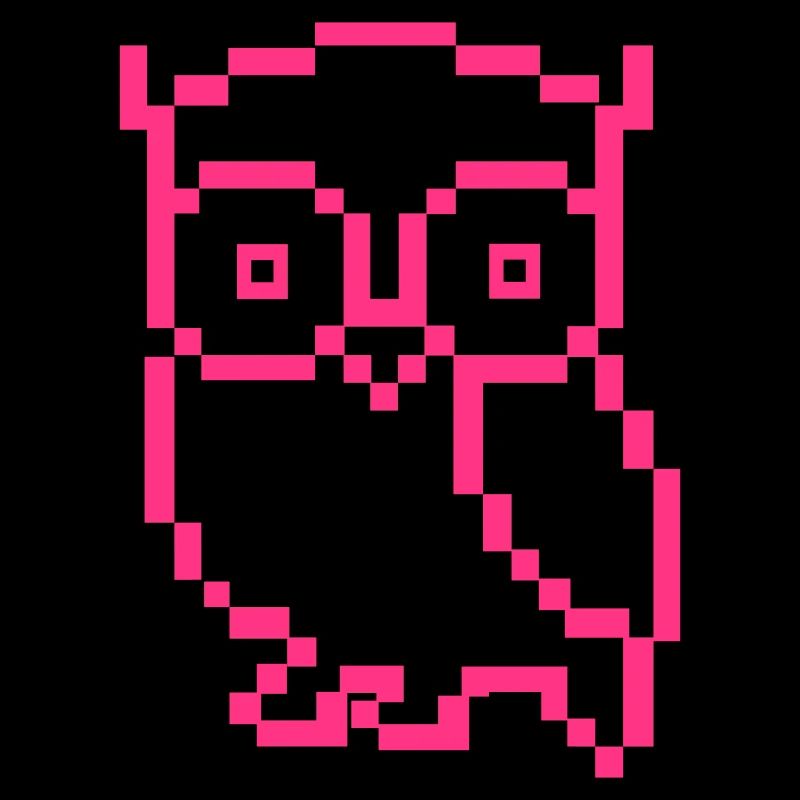 Pixel Eule