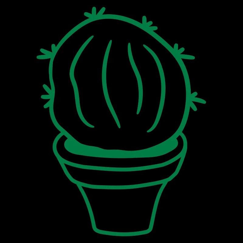 Small Cactus Spines Desert Cacti Flower Pot